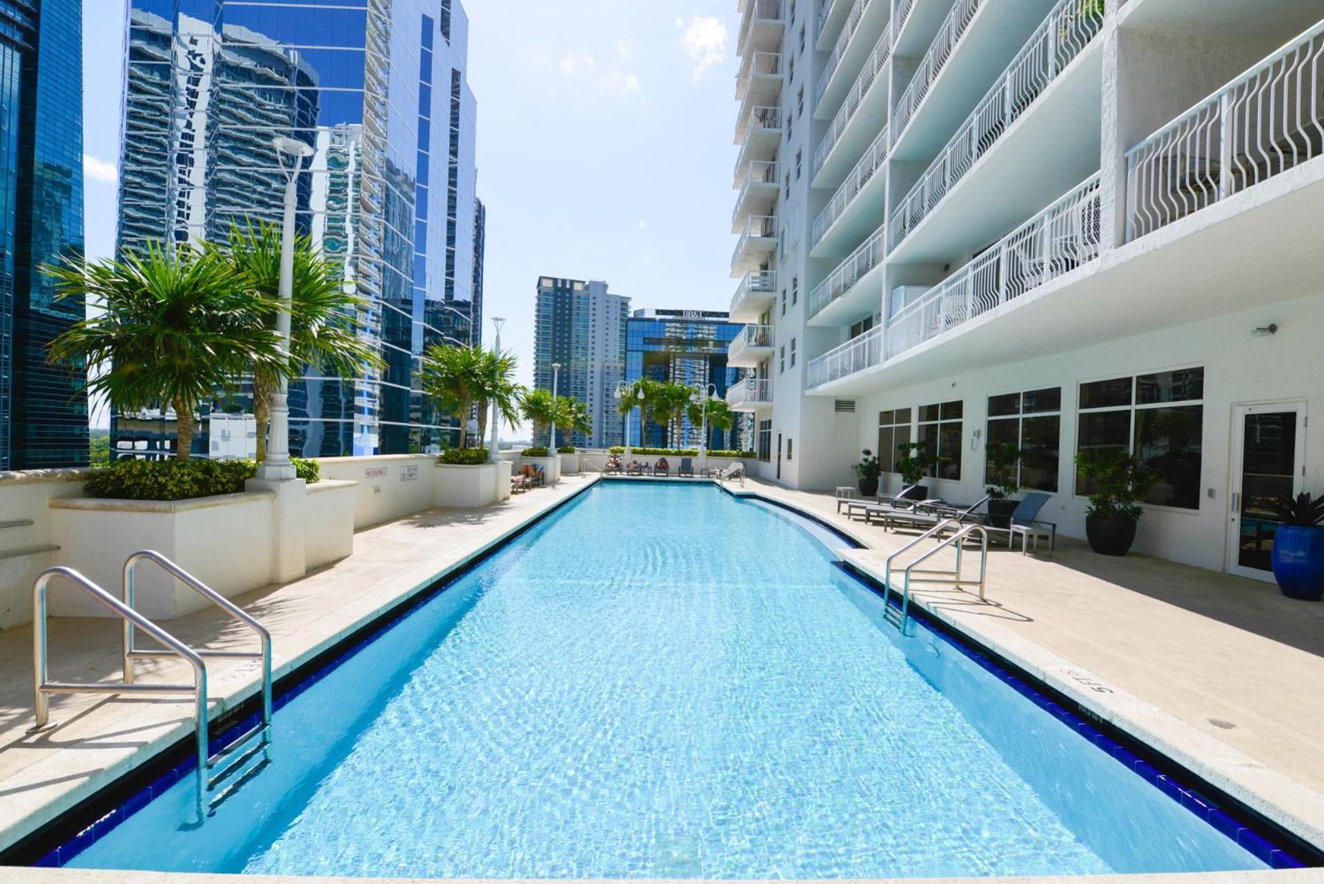 Wonderful Condo In The Heart Of Brickell With Pool Маями Екстериор снимка